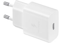 Chargeur USB C SAMSUNG 15W USB-C + cable blanc