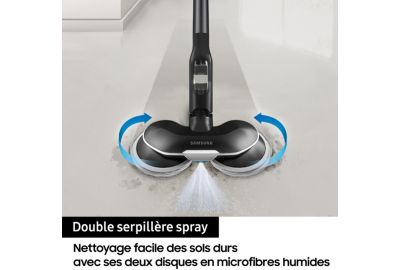 Serpillière SAMSUNG Double serpilliere motorisee
