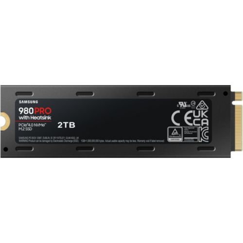 Samsung SSD 980 PRO M.2 PCIe NVMe 2 To avec dissipateur Disques SSD