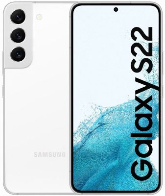 Smartphone SAMSUNG Galaxy S22 Blanc 128Go 5G Reconditionné