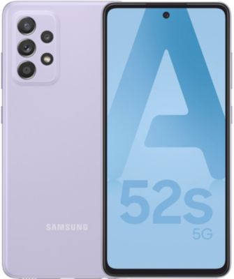 Smartphone SAMSUNG Galaxy A52s Lavande 5G Reconditionné Smartphone SAMSUNG Galaxy A52s Lavande 5G Reconditionné