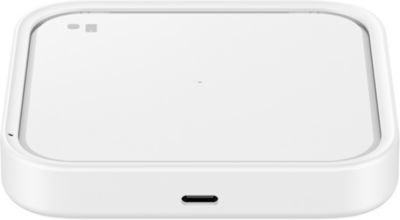 Chargeur induction SAMSUNG Sans fil Pad blanc charge rapide 15W