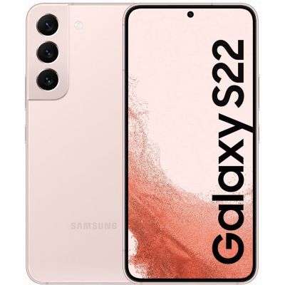 Location Smartphone Samsung Galaxy S22 Rose 128Go 5G Reconditionné Grade B