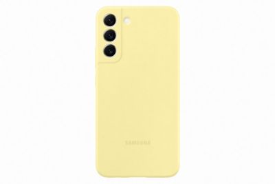 Coque SAMSUNG S22+ Silicone jaune