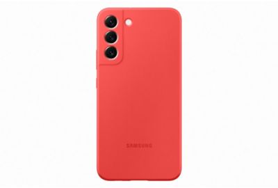 Coque SAMSUNG S22+ Silicone orange