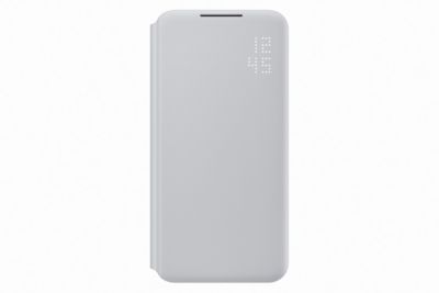 Etui SAMSUNG S22+ LED View Cover gris clair