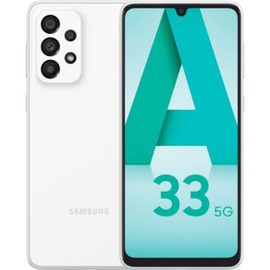 Smartphone SAMSUNG Galaxy A33 Blanc 5G