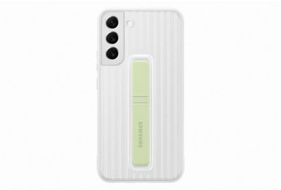 Coque SAMSUNG S22+ Protective Standing blanc