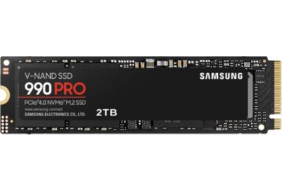 Disque dur SSD interne SAMSUNG 2To 990 Pro PCIe 4.0 NVMe M.2