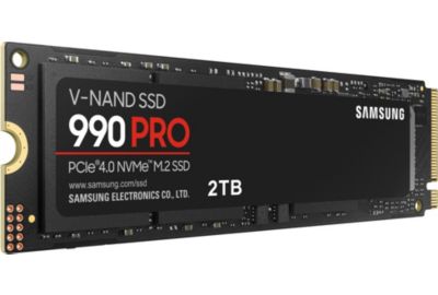 Disque dur SSD interne SAMSUNG 2To 990 Pro PCIe 4.0 NVMe M.2