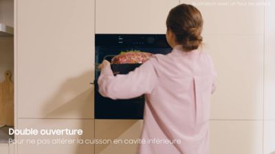 Voir la vidéo pour SAMSUNG Dual Cook Flex<br>NV7B6795JAK Bespoke