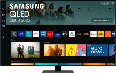 TV QLED SAMSUNG QE85Q80B 2022 Reconditionné