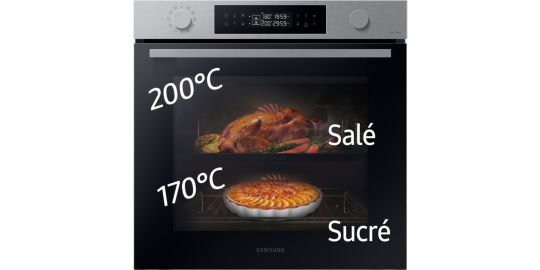 Four pyrolyse Samsung NV7B44503AS Design Premium