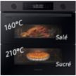 Four encastrable 60 x 60 cm, 76L, Pyrolyse, Série 4 Dual Cook Flex™ -  Samsung NV7B4550UAB - noir