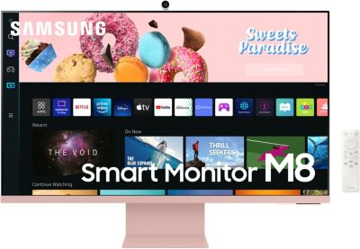 Ecran PC 4K SAMSUNG M8 32'' Rose LS32BM80PUUXEN