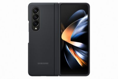 Coque SAMSUNG Z Fold 4 fine rabat noir