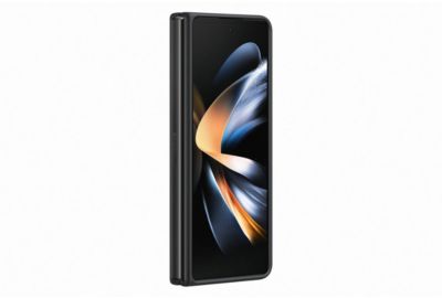 Coque SAMSUNG Z Fold 4 Cuir noir
