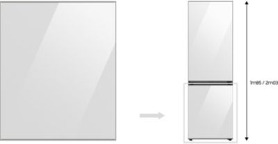 Panneau d'habillage SAMSUNG RA-B23EBB12GM Bespoke