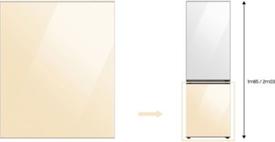 Panneau d'habillage SAMSUNG RA-B23EBB18GM Bespoke