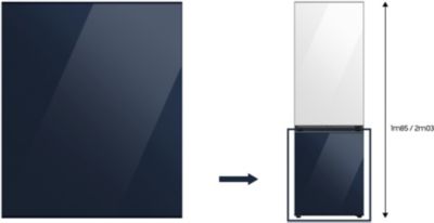 Panneau d'habillage SAMSUNG RA-B23EBB41GM BESPOKE