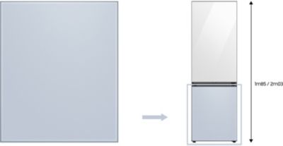 Panneau d'habillage SAMSUNG RA-B23EBB48GM BESPOKE