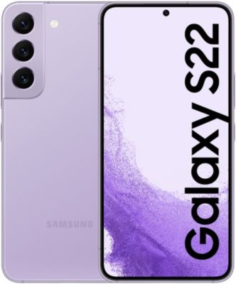 Smartphone SAMSUNG Galaxy S22 Lavande 128Go 5G Reconditionné