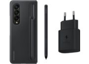 Pack SAMSUNG Z Fold 4 + S Pen + secteur 25W noir