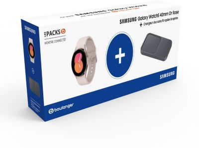 Montre connectée SAMSUNG Galaxy Watch5 Rose 40mm+Chargeur inducti Reconditionné