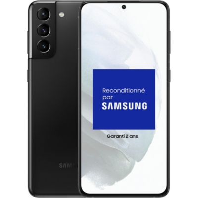 Location Smartphone Samsung Galaxy S21+ Noir 128Go 5G Reconditionné Grade A