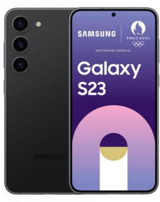 Smartphone SAMSUNG Galaxy S23 Noir 256Go 5G