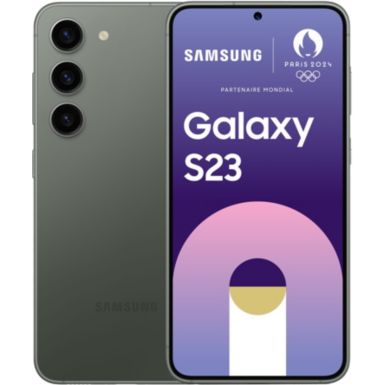Smartphone SAMSUNG Galaxy S23 Vert 256Go 5G