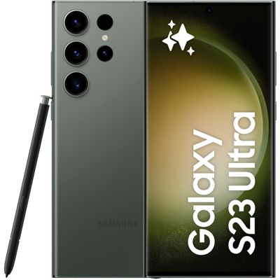 Location Smartphone Samsung Galaxy S23 Ultra Vert 256Go 5G Reconditionné Grade A