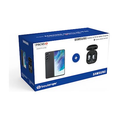 Location Smartphone Samsung Pack S21 FE 5G + Buds Live