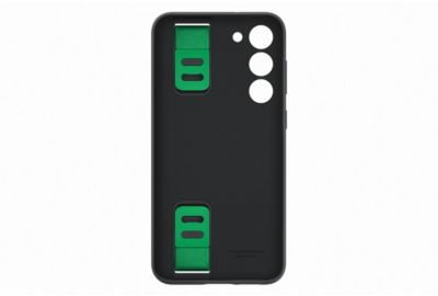 Coque SAMSUNG S23+ Silicone avec laniere Noir