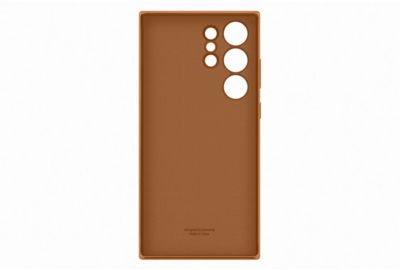 Coque SAMSUNG S23 Ultra cuir Camel