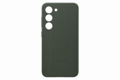 Coque SAMSUNG S23 cuir Vert
