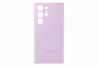 Coque SAMSUNG S23 Ultra Silicone Lilas