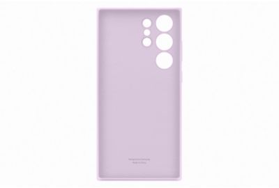 Coque SAMSUNG S23 Ultra Silicone Lilas