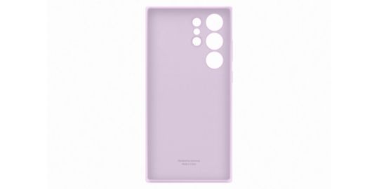 Coque SAMSUNG S23 Ultra Silicone Lilas