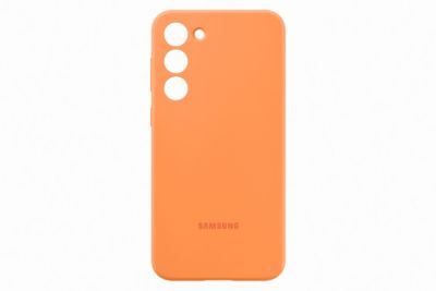 Coque SAMSUNG S23+ Silicone Orange