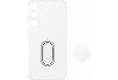 Coque SAMSUNG S23+ transparente support amovible