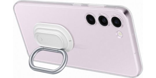 Coque SAMSUNG S23+ transparente support amovible