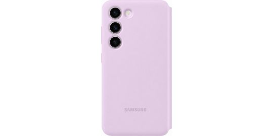 Etui SAMSUNG S23 Smart View porte-carte Lilas