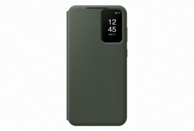 Etui SAMSUNG S23+ Smart View porte-carte Khaki