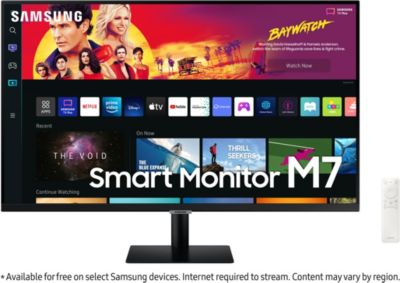 Ecran PC Gamer SAMSUNG SMART MONITOR M7 Plat 32 VA