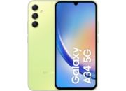 Smartphone SAMSUNG Galaxy A34 Lime 128Go 5G