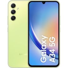 Smartphone SAMSUNG Galaxy A34 Lime 128Go 5G