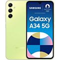 Smartphone SAMSUNG Galaxy A34 Lime 128Go 5G