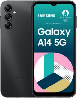 Smartphone SAMSUNG Galaxy A14 Noir 64Go 5G