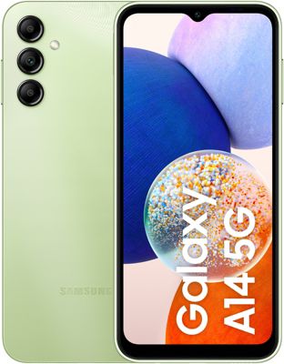 Smartphone SAMSUNG Galaxy A14 Lime 64Go 5G Reconditionné Smartphone SAMSUNG Galaxy A14 Lime 64Go 5G Reconditionné